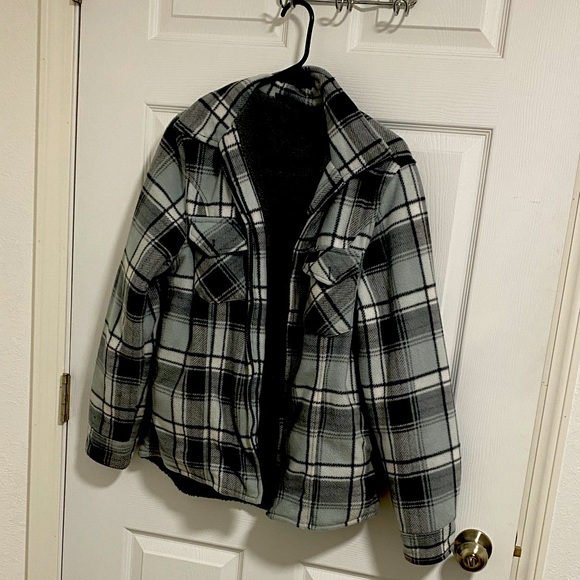 Jackets & Blazers - Insulated plaid women’s jacket